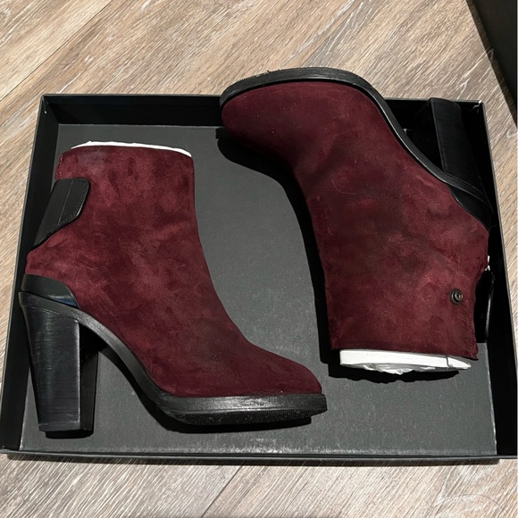 Rag & Bone Kerr Boot Bordeaux Size 35 - Picture 3 of 3